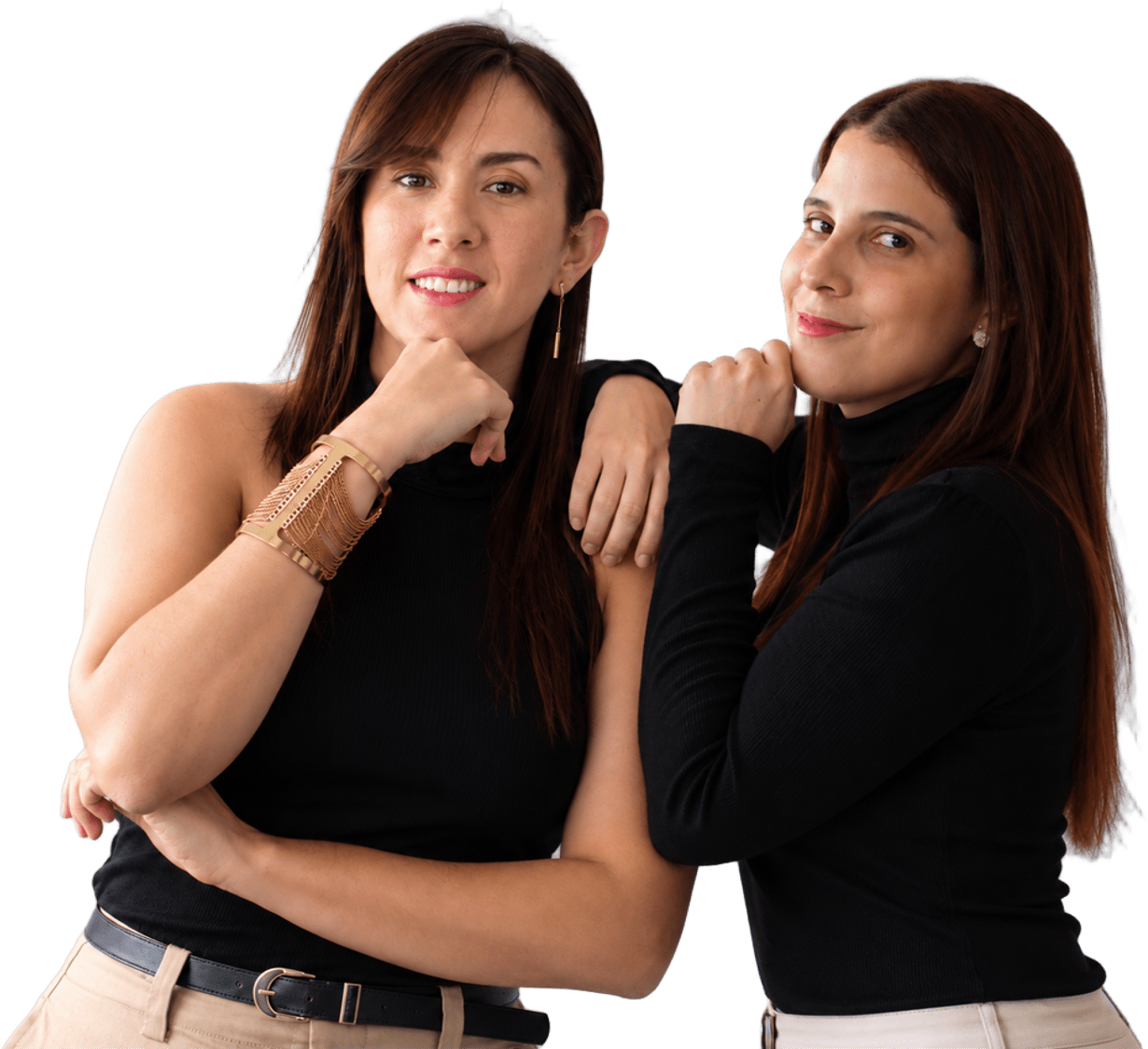 Ximena Villalobos y Luisa Navarro, cofundadoras de PorContar