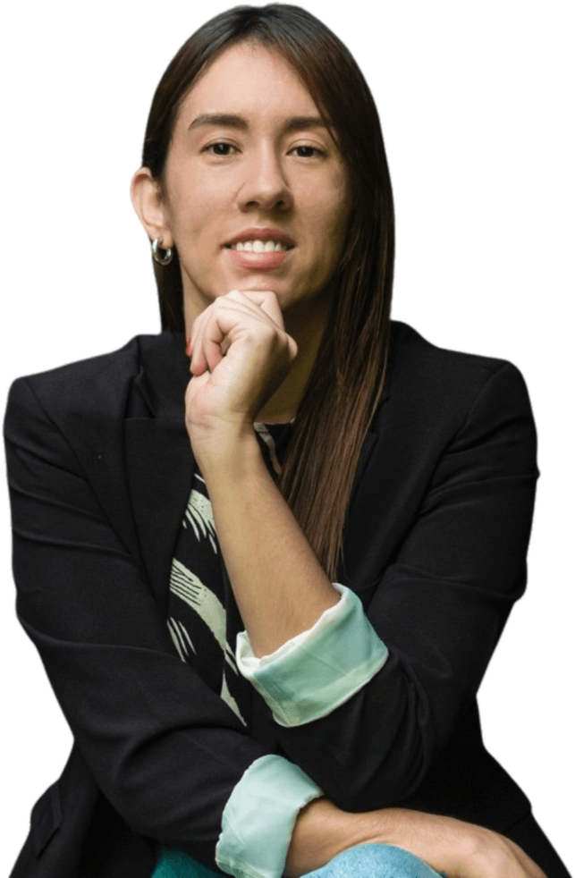 Luisa Navarro, instructora del curso