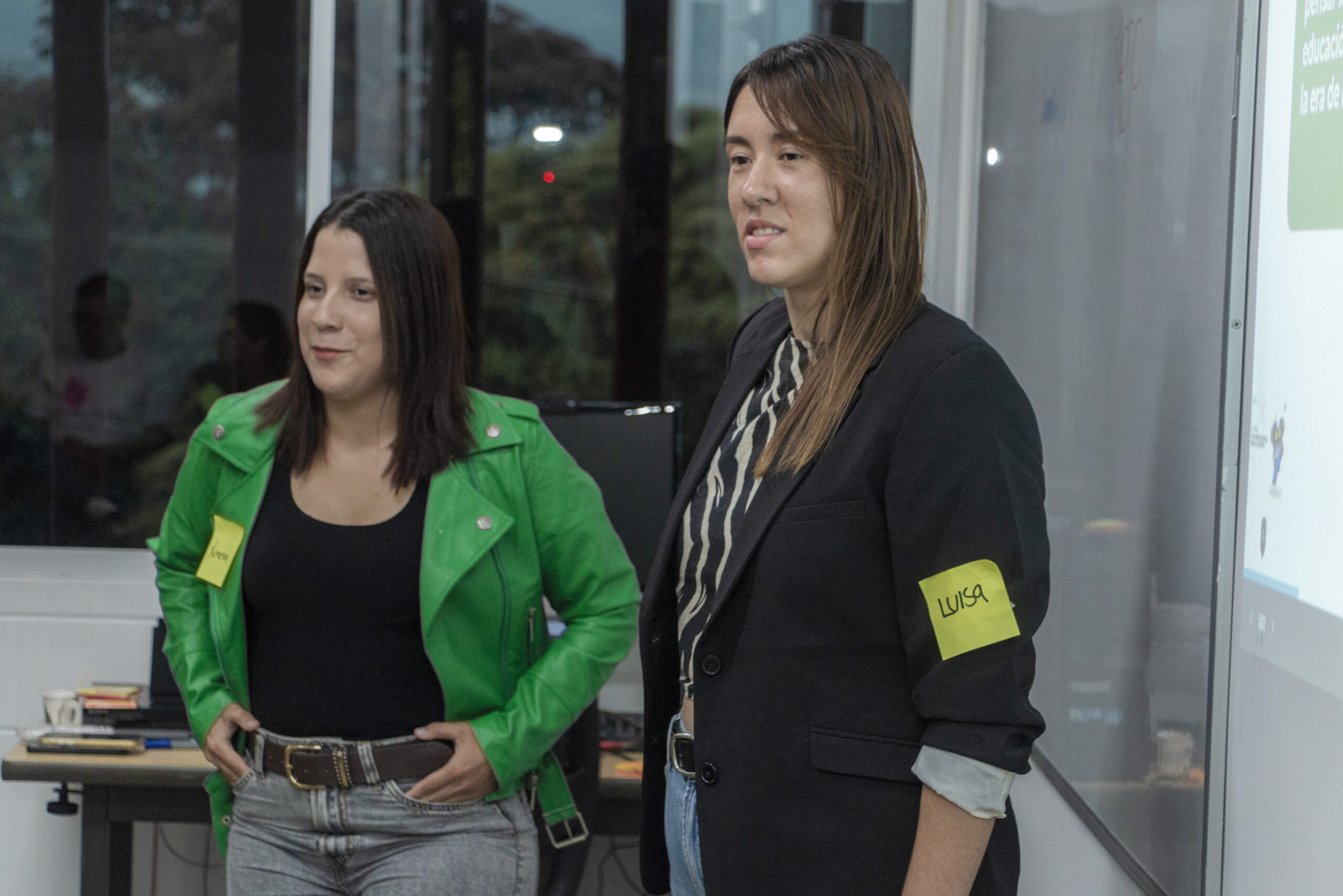 Ximena Villalobos y Luisa Navarro, cofundadoras de PorContar